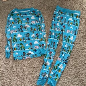 Little Sleepies Blue Toy Story Pajama Set